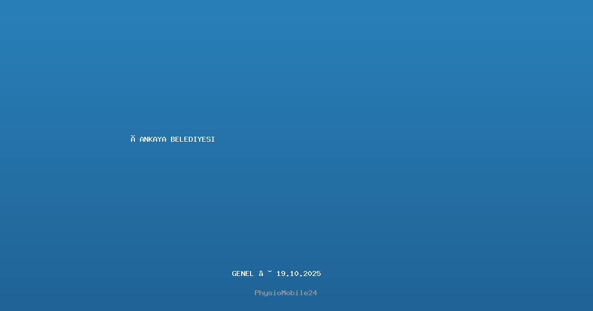çankaya belediyesi