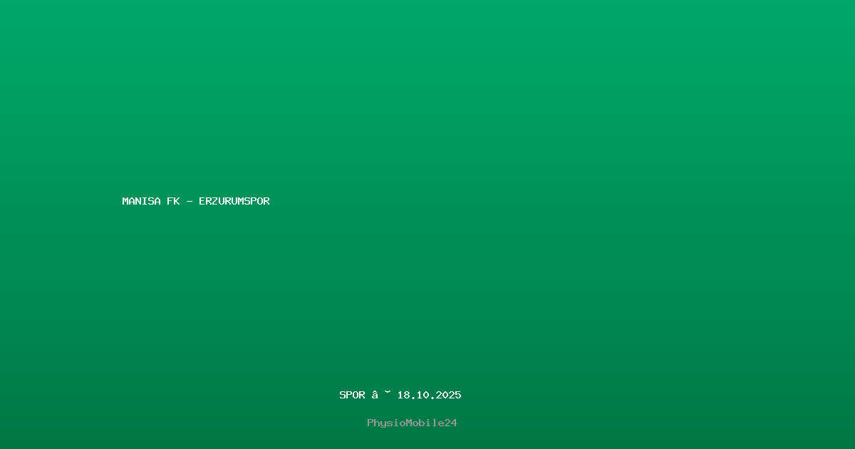 manisa fk - erzurumspor